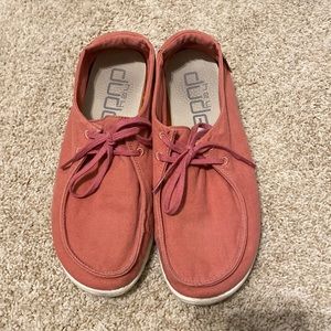 Rose Hey Dude slip on